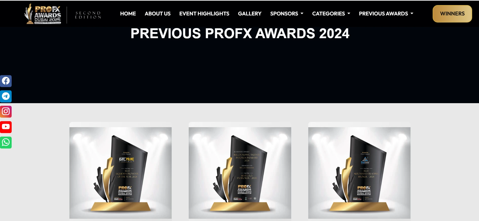 PROFX Awards 2026 Dubai