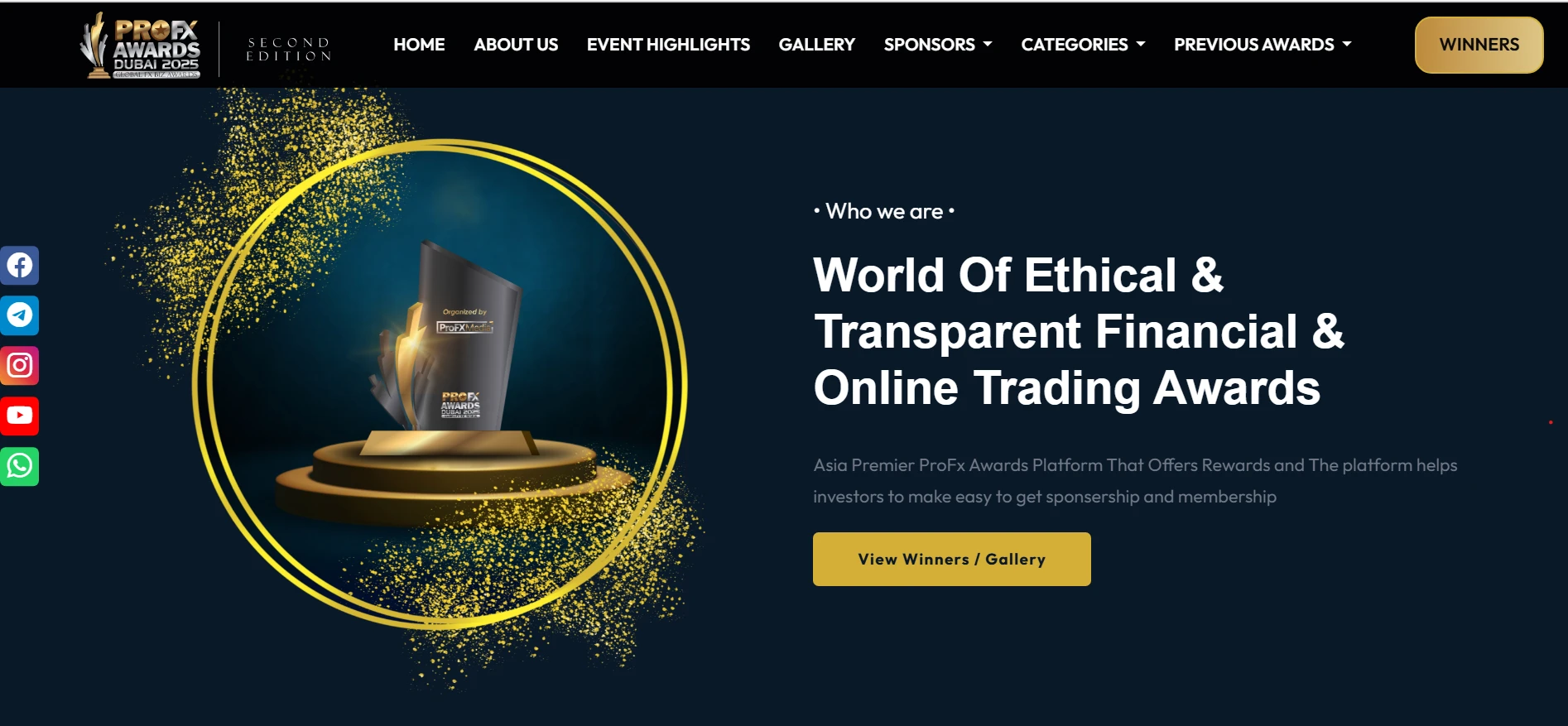 PROFX Awards 2026 Dubai