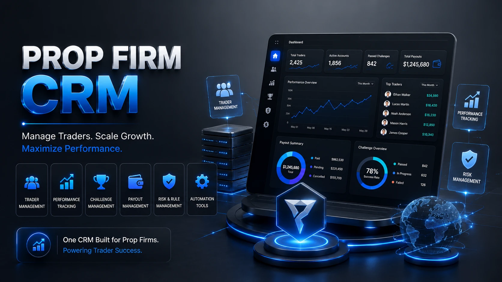 Prop Firm CRM